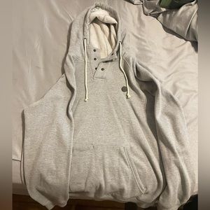 Men’s Volcom quarter button Jacket.  Size L, only worn a few times